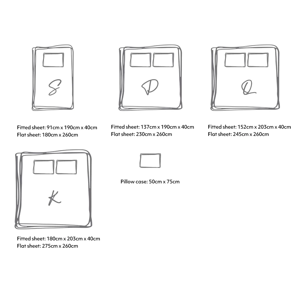 Cosy Club Sheet Set Cotton Sheets Single Orange Brown 5 Cosy Club Sheet Set Cotton Sheets Single Orange Brown - Image 3