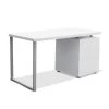 Artiss Metal Desk With 3 Drawers – White