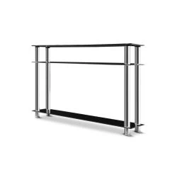 Artiss Entry Hall Console Table – Black & Silver 12 Artiss Entry Hall Console Table – Black & Silver -Furniture Shop DINING B T05 BK 03