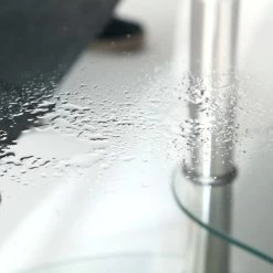 Artiss 3 Tier Coffee Table – Glass -Furniture Shop DINING B T21 TP 04