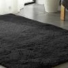 New Designer Shaggy Floor Confetti Rug Black 80x120cm 1 New Designer Shaggy Floor Confetti Rug Black 80x120cm -Furniture Shop E0047 BK