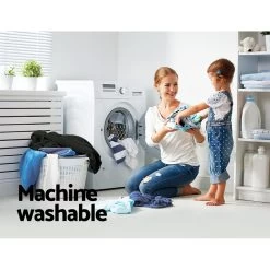 Giselle Bedding Heated Electric Throw Rug Fleece Sunggle Blanket Washable Charcoal 14 Giselle Bedding Heated Electric Throw Rug Fleece Sunggle Blanket Washable Charcoal -Furniture Shop EB THROW RUG CHR 05