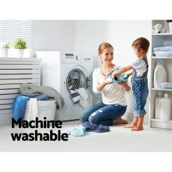 Giselle Bedding Heated Electric Throw Rug Fleece Sunggle Blanket Washable Silver -Furniture Shop EB THROW RUG SR 05