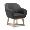 Artiss Aston Tub Accent Chair Charcoal -Furniture Shop FA CHAIR ACC024 CHAR 00