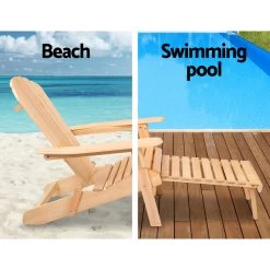 Gardeon Outdoor Sun Lounge Chairs Patio Furniture Beach Chair Lounger -Furniture Shop FF BEACH CHOTTO NTL 2X 05