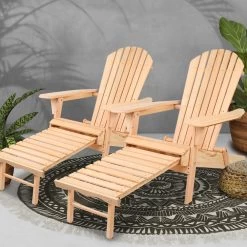 Gardeon Outdoor Sun Lounge Chairs Patio Furniture Beach Chair Lounger -Furniture Shop FF BEACH CHOTTO NTL 2X 99