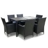 Gardeon Outdoor Furniture 7pcs Dining Set -Furniture Shop FF DINING 7CLS BK ABC 00