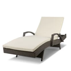 Gardeon Outdoor Sun Lounge – Grey