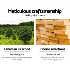 Gardeon 2 Seat Wooden Outdoor Storage Bench -Furniture Shop FF OSC GD 02