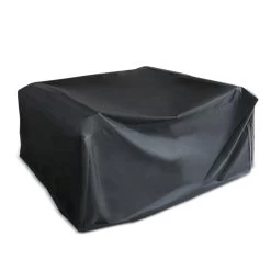 Gardeon 5PC Sofa Set With Storage Cover Outdoor Furniture Wicker -Furniture Shop FF SOFA BK 5PC AB 05