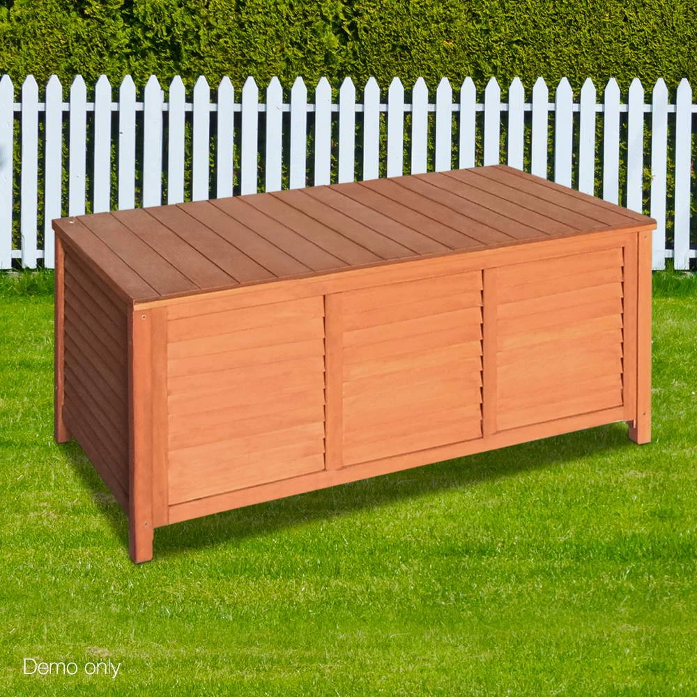 Gardeon Outoor Fir Wooden Storage Bench 11 Gardeon Outoor Fir Wooden Storage Bench - Image 9