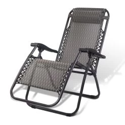 Gardeon Outdoor Portable Recliner – Grey