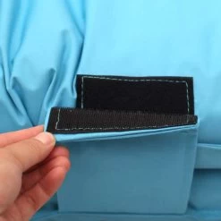 Artiss Adjustable Beach Sun Pool Lounger – Blue -Furniture Shop FLOOR OUT 0302 BU 05 1