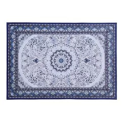 Artiss Floor Rugs Rug 200 X 290 Area Large Modern Carpet Soft Blue Living Room