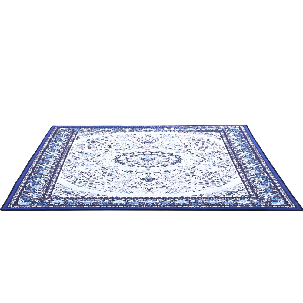 Artiss Floor Rugs Rug 200 X 290 Area Large Modern Carpet Soft Blue Living Room 5 Artiss Floor Rugs Rug 200 X 290 Area Large Modern Carpet Soft Blue Living Room - Image 3