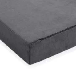 Giselle Bedding Double Size Folding Foam Mattress Portable Bed Mat Velvet Dark Grey 13 Giselle Bedding Double Size Folding Foam Mattress Portable Bed Mat Velvet Dark Grey -Furniture Shop FOAM MFM CU01 DOU VEL GY 04