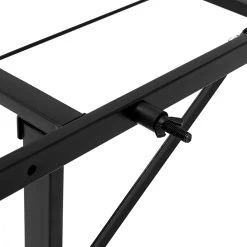 Artiss Foldable King Single Metal Bed Frame – Black -Furniture Shop FOLD D KS BK 02