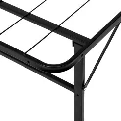 Artiss Foldable King Single Metal Bed Frame – Black -Furniture Shop FOLD D KS BK 04