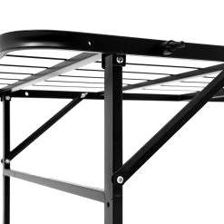 Artiss Foldable Queen Metal Bed Frame – Black -Furniture Shop FOLD D QUEEN BK 04