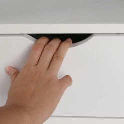 Artiss Bedside Table Drawer – White -Furniture Shop FURNI C BS TOGO WH 07