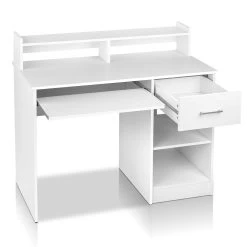 Artiss Office Computer Desk With Storage – White