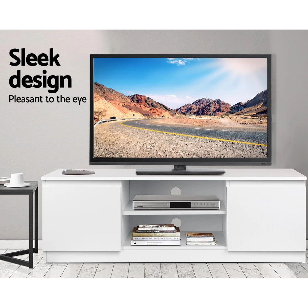 Artiss TV Entertainment Unit – White 5 Artiss TV Entertainment Unit – White - Image 3