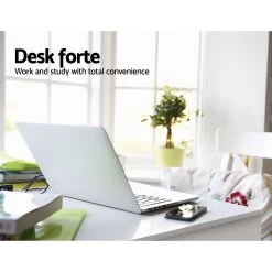 Artiss Office Storage Computer Desk -Furniture Shop FURNI G DESK 100 WH 05