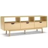 Artiss Wooden Scandinavian Entertainment Unit – Natural