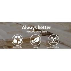 Artiss TV Cabinet Entertainment Unit Stand Storage Drawer Scandinavian 180cm Oak 13 Artiss TV Cabinet Entertainment Unit Stand Storage Drawer Scandinavian 180cm Oak -Furniture Shop FURNI G TONI TV180 AB 04