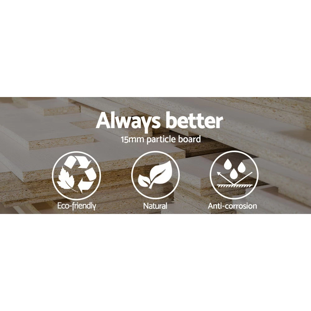 Artiss Modern Coffee Table 4 Storage Drawers High Gloss Living Room Furniture White 7 Artiss Modern Coffee Table 4 Storage Drawers High Gloss Living Room Furniture White - Image 5