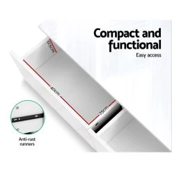 Artiss Modern Coffee Table 4 Storage Drawers High Gloss Living Room Furniture White 14 Artiss Modern Coffee Table 4 Storage Drawers High Gloss Living Room Furniture White -Furniture Shop FURNI L COF01 WH AB 05