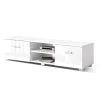 Artiss TV Cabinet Entertainment Unit Stand High Gloss Furniture Storage Drawers 140cm White -Furniture Shop FURNI N GS TV01 WH AB 00