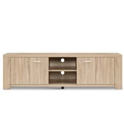 Artiss TV Cabinet Entertainment Unit TV Stand Display Shelf Storage Cabinet Wooden -Furniture Shop FURNI N MAXI TV160 WD AB 02