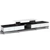 Artiss TV Cabinet Entertainment Unit Stand Wooden 160CM To 220CM Storage Drawers Black White -Furniture Shop FURNI O TV 220 WHBK AB 00