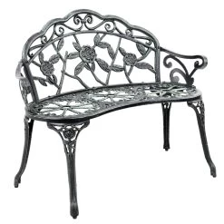 Gardeon Victorian Garden Bench – Green