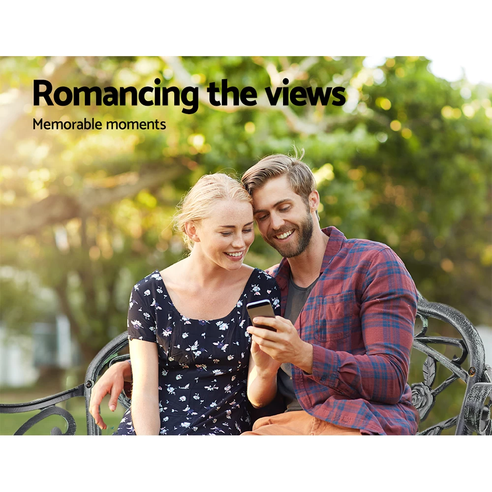 Gardeon Victorian Garden Bench – Green 8 Gardeon Victorian Garden Bench – Green - Image 6