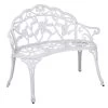 Gardeon Victorian Garden Bench – White 2 Gardeon Victorian Garden Bench – White -Furniture Shop GB CALU XG1002 WH 00