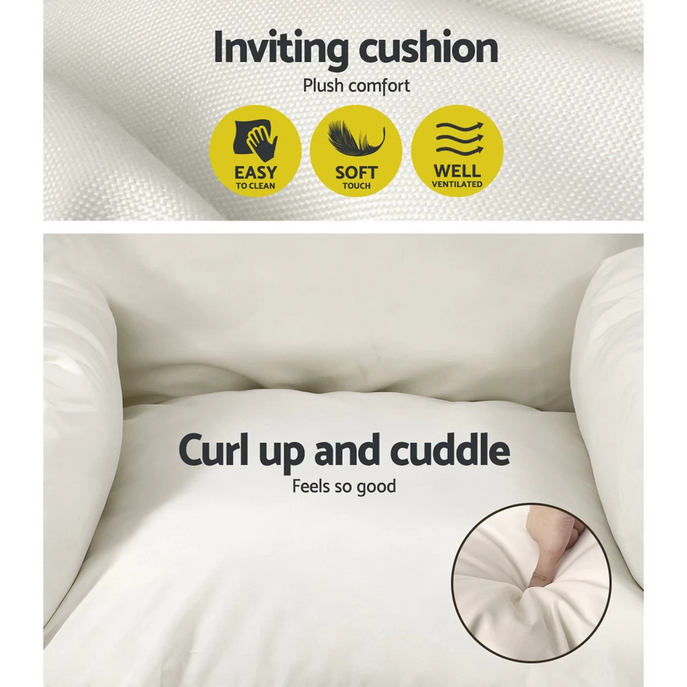 Gardeon Outdoor Furniture Egg Hammock Porch Hanging Pod Swing Chair With Stand 9 Gardeon Outdoor Furniture Egg Hammock Porch Hanging Pod Swing Chair With Stand - Image 7