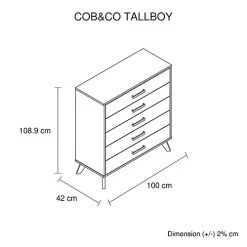 Cob&Co Tallboy Rustic Colour 13 Cob&Co Tallboy Rustic Colour -Furniture Shop Info 500x500 14