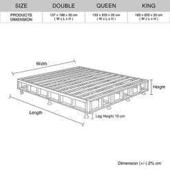 Mattress Base King Size Beige -Furniture Shop Info V 500x500 2