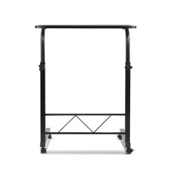 Portable Adjustable Wooden Latpop Stand – Black -Furniture Shop LA DESK 60 BK 04