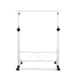 Portable Adjustable Wooden Latpop Stand – White 13 Portable Adjustable Wooden Latpop Stand – White -Furniture Shop LA DESK 60 WH 04