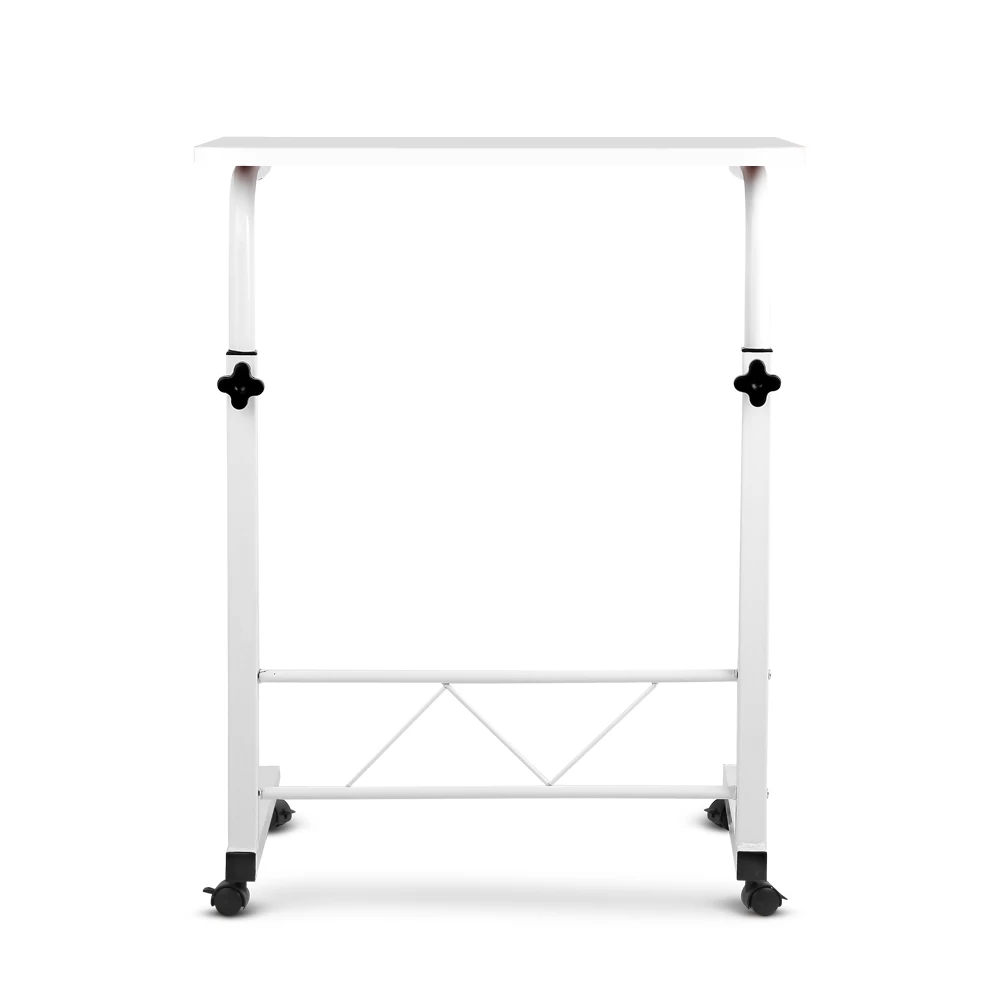 Portable Adjustable Wooden Latpop Stand – White 7 Portable Adjustable Wooden Latpop Stand – White - Image 5