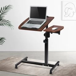 Adjustable Computer Stand – Walnut -Furniture Shop LA DESK LEO L1 WA 99