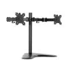 Dual HD LED Monitor Arm Stand TV Mount Holder 2 Arm Display Freestanding -Furniture Shop MA B D T24 BK 00 1