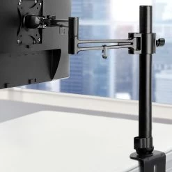 Adjustable Monitor Arm Desk Mounted – Black -Furniture Shop MA S 211 BK 06 1