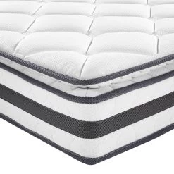Giselle Bedding King Single Size Pillow Top Spring Foam Mattress -Furniture Shop MATTRESS 0754 PT KS 04