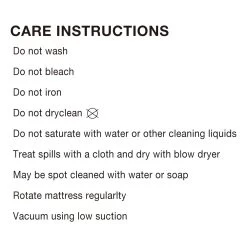 Giselle Bedding Double Size Pillow Top Foam Mattress -Furniture Shop MATTRESS 0757 PT D 08