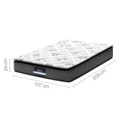 Giselle Bedding King Single Size Pillow Top Foam Mattress -Furniture Shop MATTRESS 0757 PT KS 01