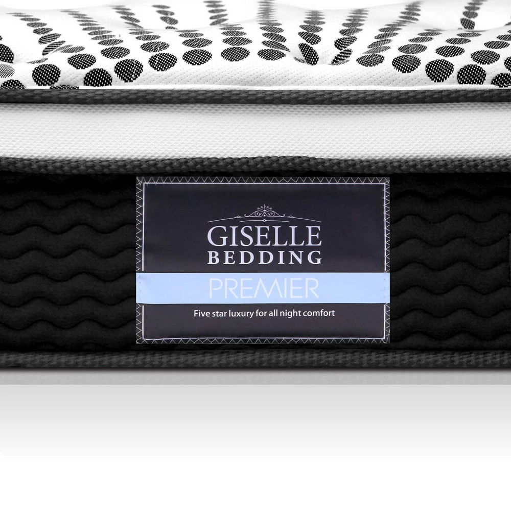 Giselle Bedding Double Size Euro Spring Foam Mattress 10 Giselle Bedding Double Size Euro Spring Foam Mattress - Image 8